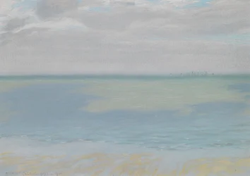 Étude du ciel et de la mer, 1924